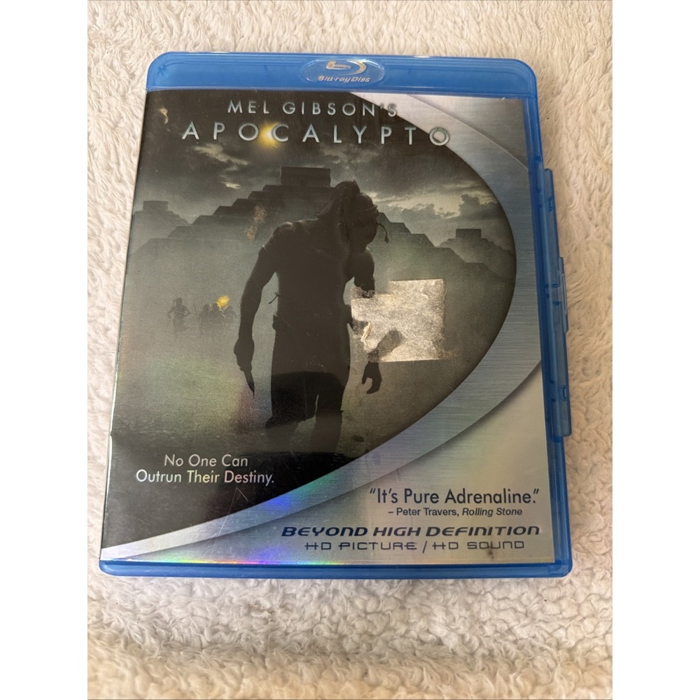 Apocalypto Blu Ray 2007 Mel Gibson Mayans HD Picture Sound